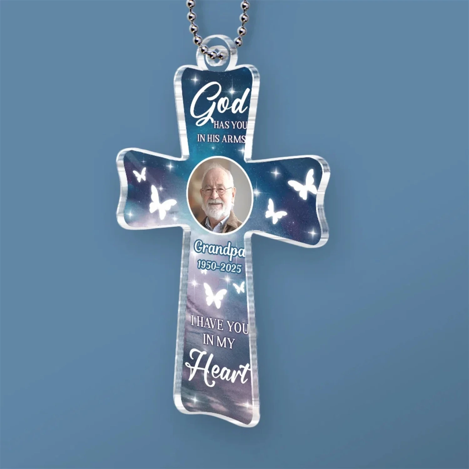 Custom Photo Always Have You In My Heart, Never Forget - Memorial Personalized Custom Car Ornament - Acrylic Custom Shaped - Sympathy Gift For Family Members 3 Custom Photo Always Have You In My Heart, Never Forget - Memorial Personalized Custom Car Ornament - Acrylic Custom Shaped - Sympathy Gift For Family Members - Image 3