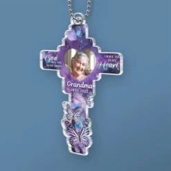 Custom Photo Deeply Love You - Memorial Personalized Custom Car Ornament - Acrylic Custom Shaped - Sympathy Gift For Family Members -Pawfect House Store 678f0e9d1246e