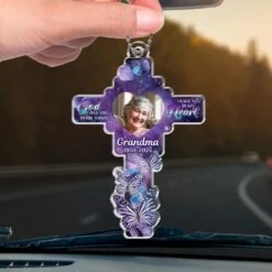 Custom Photo Deeply Love You - Memorial Personalized Custom Car Ornament - Acrylic Custom Shaped - Sympathy Gift For Family Members -Pawfect House Store 678f0ecd7fbcd