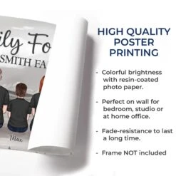 Family Forever, Bound By Love - Family Personalized Custom Horizontal Poster - Gift For Family Members 10 Family Forever, Bound By Love - Family Personalized Custom Horizontal Poster - Gift For Family Members -Pawfect House Store 678f1b1b3a966