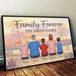 Family Forever, The Bonds That Hold Us Strong - Family Personalized Custom Horizontal Poster - Gift For Family Members 9 Family Forever, The Bonds That Hold Us Strong - Family Personalized Custom Horizontal Poster - Gift For Family Members -Pawfect House Store 678f30541695f