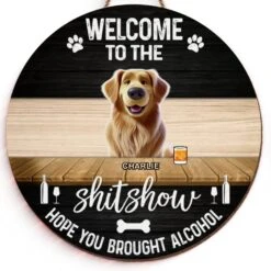 Go Away Unless You Have Dog Treats - Dog Personalized Custom Home Decor Wood Sign - House Warming Gift For Pet Owners, Pet Lovers -Pawfect House Store 678f4fb064fc6