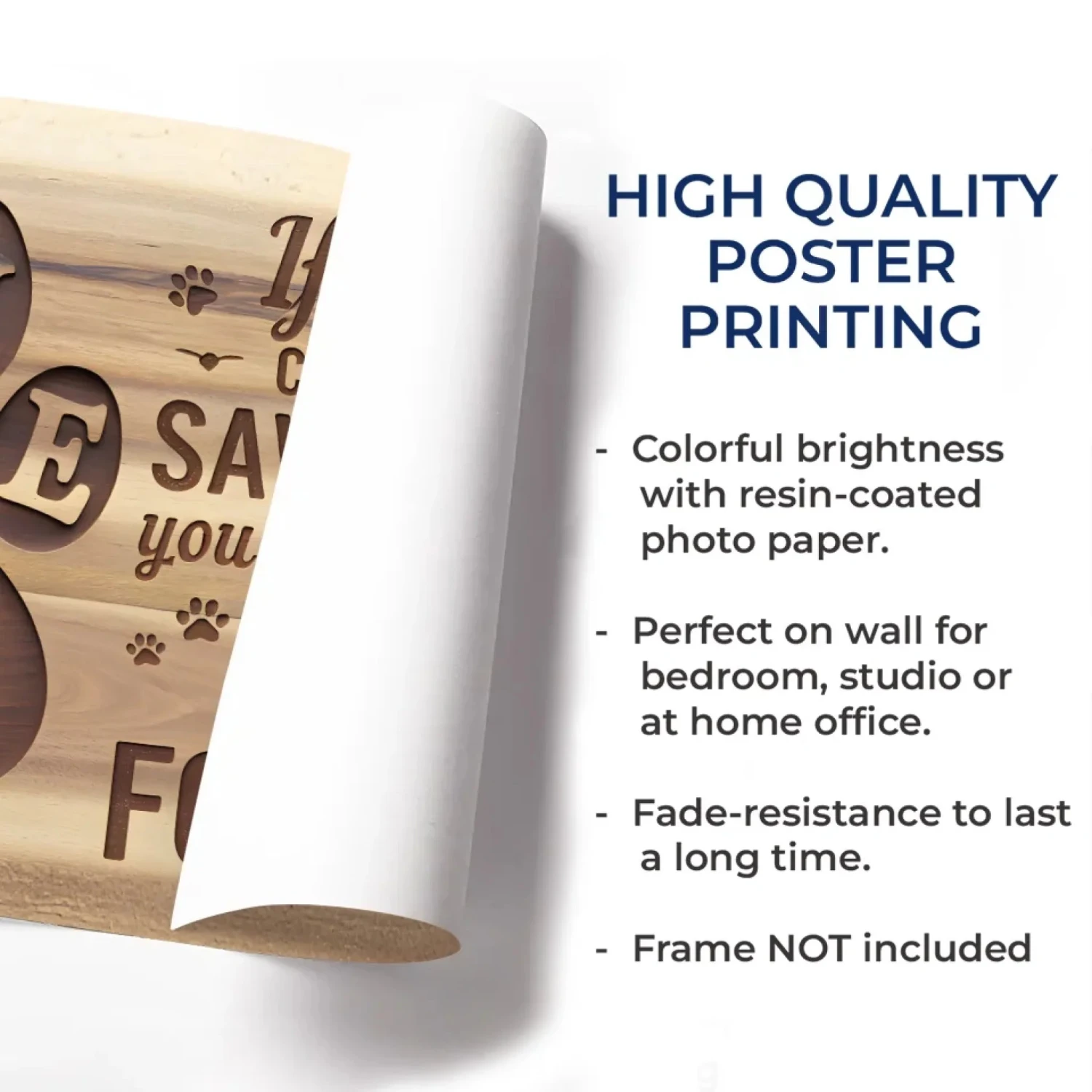 Custom Photo No Longer By My Side, But Always In My Soul - Memorial Personalized Custom Horizontal Poster - Sympathy Gift For Pet Owners, Pet Lovers 5 Custom Photo No Longer By My Side, But Always In My Soul - Memorial Personalized Custom Horizontal Poster - Sympathy Gift For Pet Owners, Pet Lovers - Image 5