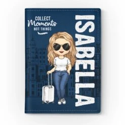 Traveling Soothes My Spirit - Travel Personalized Custom Passport Cover, Passport Holder - Holiday Vacation Gift, Gift For Adventure Travel Lovers -Pawfect House Store 67909e72ee02e