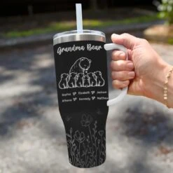 A Grandma's Love Is Eternal And Unconditional - Family Personalized Custom 40 Oz Stainless Steel Tumbler With Handle - Gift For Mom, Grandma 6 A Grandma's Love Is Eternal And Unconditional - Family Personalized Custom 40 Oz Stainless Steel Tumbler With Handle - Gift For Mom, Grandma -Pawfect House Store 6790affd1f2d8