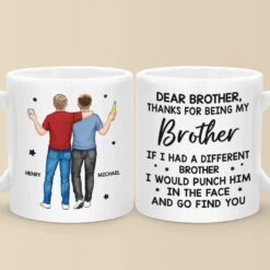No Other Brother Can Compare - Family Personalized Custom Mug - Gift For Family Members