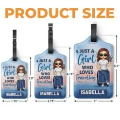 Travel In Style With A Personal Touch - Travel Personalized Custom Luggage Tag - Holiday Vacation Gift, Gift For Adventure Travel Lovers 9 Travel In Style With A Personal Touch - Travel Personalized Custom Luggage Tag - Holiday Vacation Gift, Gift For Adventure Travel Lovers -Pawfect House Store 6790da5821843