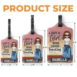 A Fun Way To Keep Your Luggage Identifiable - Travel Personalized Custom Luggage Tag - Holiday Vacation Gift, Gift For Adventure Travel Lovers 9 A Fun Way To Keep Your Luggage Identifiable - Travel Personalized Custom Luggage Tag - Holiday Vacation Gift, Gift For Adventure Travel Lovers -Pawfect House Store 6790dc3e2ace4