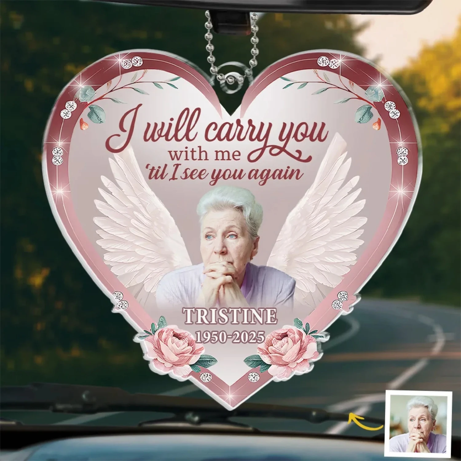 Custom Photo Rest In Peace, Dear Soul - Memorial Personalized Custom Car Ornament - Acrylic Custom Shaped - Sympathy Gift For Family Members 1 Custom Photo Rest In Peace, Dear Soul - Memorial Personalized Custom Car Ornament - Acrylic Custom Shaped - Sympathy Gift For Family Members