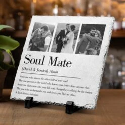 Custom Photo Forever Starts Here - Couple Personalized Custom Square Shaped Stone With Stand - Gift For Husband Wife, Anniversary 7 Custom Photo Forever Starts Here - Couple Personalized Custom Square Shaped Stone With Stand - Gift For Husband Wife, Anniversary -Pawfect House Store 6791c4176927e