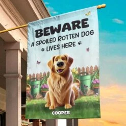 My Little Garden Buddy - Dog Personalized Custom Flag - Gift For Pet Owners, Pet Lovers 9 My Little Garden Buddy - Dog Personalized Custom Flag - Gift For Pet Owners, Pet Lovers -Pawfect House Store 6791d6650e084