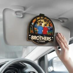 Cherish Every Drive With A Meaningful Gift - Family Personalized Custom Car Visor Clip - Gift For Siblings, Brothers, Sisters 7 Cherish Every Drive With A Meaningful Gift - Family Personalized Custom Car Visor Clip - Gift For Siblings, Brothers, Sisters -Pawfect House Store 6791ff9585da5