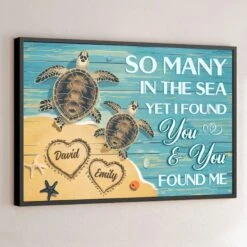 I Cherish Every Bit Of You, Flaws And All - Couple Personalized Custom Horizontal Poster - Gift For Husband Wife, Anniversary