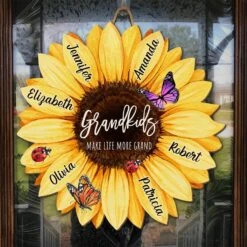 Love Grows Grander With Grandchildren - Family Personalized Custom Shaped Home Decor Wood Sign - House Warming Gift For Mom, Grandma 8 Love Grows Grander With Grandchildren - Family Personalized Custom Shaped Home Decor Wood Sign - House Warming Gift For Mom, Grandma -Pawfect House Store 67922341eebd3
