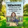 Wherever My Dog Goes, The Garden Feels More Alive - Dog Personalized Custom Flag - Gift For Pet Owners, Pet Lovers