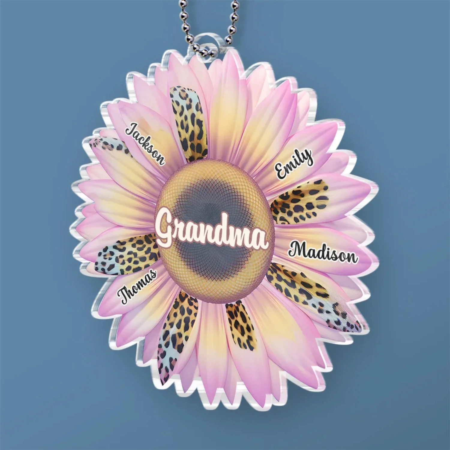 Grandmas Are The Gardeners Of Happiness - Family Personalized Custom Car Ornament - Acrylic Custom Shaped - Gift For Mom, Grandma 3 Grandmas Are The Gardeners Of Happiness - Family Personalized Custom Car Ornament - Acrylic Custom Shaped - Gift For Mom, Grandma - Image 3