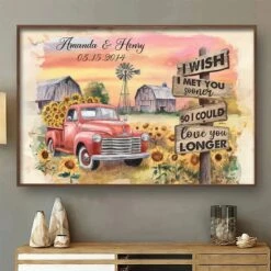 More Time With You Would Be A Gift - Couple Personalized Custom Horizontal Poster - Gift For Husband Wife, Anniversary -Pawfect House Store 6793097716877
