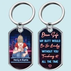 With You, I’ve Found My Forever - Couple Personalized Custom Keychain - Gift For Husband Wife, Anniversary