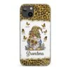 A Gnome’s Wisdom, A Grandma’s Heart - Family Personalized Custom Clear Phone Case - Gift For Mom, Grandma