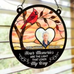 Custom Photo Celebrate Memories That Shine Brightly - Memorial Personalized Window Hanging Suncatcher Ornament - Sympathy Gift For Family Members 8 Custom Photo Celebrate Memories That Shine Brightly - Memorial Personalized Window Hanging Suncatcher Ornament - Sympathy Gift For Family Members -Pawfect House Store 679355af8f7a2