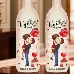 You’re My Happily Ever After - Couple Personalized Custom Bottle Lamp - Gift For Husband Wife, Anniversary 9 You’re My Happily Ever After - Couple Personalized Custom Bottle Lamp - Gift For Husband Wife, Anniversary -Pawfect House Store 67936be40fb8c