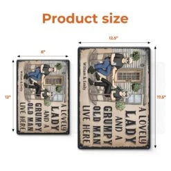 Love Grows Stronger With Every Gray Hair - Couple Personalized Custom Home Decor Metal Sign - House Warming Gift For Husband Wife, Anniversary -Pawfect House Store 67936d5e1c63c