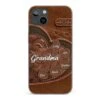 A Sweet Gift That Says You Care - Family Personalized Custom Clear Phone Case - Gift For Mom, Grandma