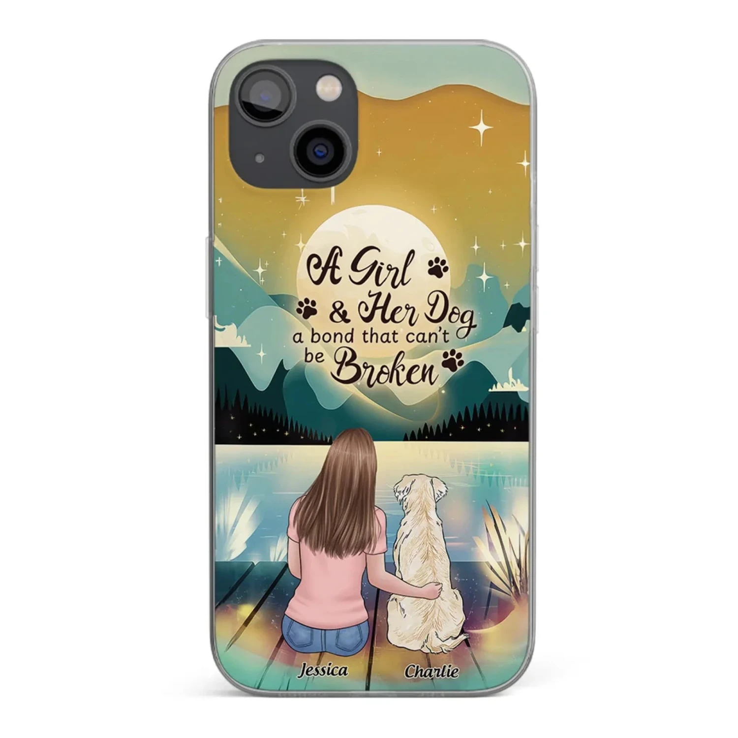 Unconditional Fur-love - Dog Personalized Custom Clear Phone Case - Gift For Pet Owners, Pet Lovers 1 Unconditional Fur-love - Dog Personalized Custom Clear Phone Case - Gift For Pet Owners, Pet Lovers