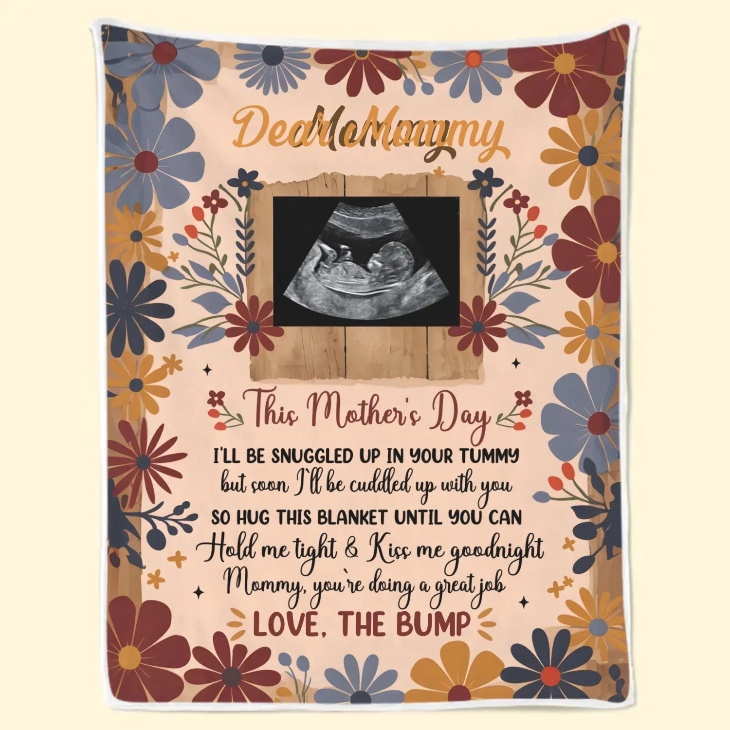 Custom Photo Tiny Hands, Tiny Feet, Big Love - Family Personalized Custom Blanket - Mother's Day, Baby Shower Gift, Gift For First Mom 6 Custom Photo Tiny Hands, Tiny Feet, Big Love - Family Personalized Custom Blanket - Mother's Day, Baby Shower Gift, Gift For First Mom - Image 6