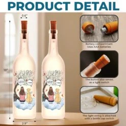 Love Knows No Goodbye - Memorial Personalized Custom Bottle Lamp - Sympathy Gift For Pet Owners, Pet Lovers 9 Love Knows No Goodbye - Memorial Personalized Custom Bottle Lamp - Sympathy Gift For Pet Owners, Pet Lovers -Pawfect House Store 67a2daf446e77