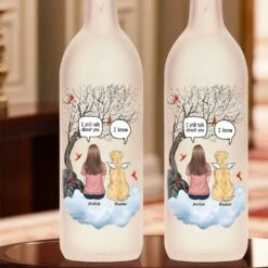 Love Knows No Goodbye - Memorial Personalized Custom Bottle Lamp - Sympathy Gift For Pet Owners, Pet Lovers 8 Love Knows No Goodbye - Memorial Personalized Custom Bottle Lamp - Sympathy Gift For Pet Owners, Pet Lovers -Pawfect House Store 67a2daf4525a8
