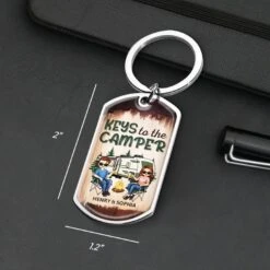 Keys To The Camper - Camping Personalized Custom Keychain - Gift For Couple, Husband Wife, Camping Lovers 9 Keys To The Camper - Camping Personalized Custom Keychain - Gift For Couple, Husband Wife, Camping Lovers -Pawfect House Store 67a309b4bff4a
