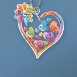 Grandkids Make Every Moment Extraordinary - Family Personalized Custom Car Ornament - Acrylic Custom Shaped - Gift For Mom, Grandma 7 Grandkids Make Every Moment Extraordinary - Family Personalized Custom Car Ornament - Acrylic Custom Shaped - Gift For Mom, Grandma -Pawfect House Store 67a30e477fedb