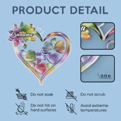 Grandkids Keep The Heart Young - Family Personalized Custom Car Ornament - Acrylic Custom Shaped - Gift For Mom, Grandma 9 Grandkids Keep The Heart Young - Family Personalized Custom Car Ornament - Acrylic Custom Shaped - Gift For Mom, Grandma -Pawfect House Store 67a30e5c68751