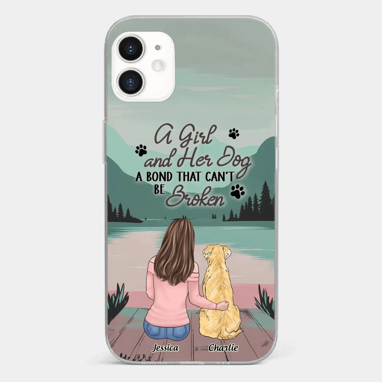 Tails Of Love - Dog Personalized Custom Clear Phone Case - Gift For Pet Owners, Pet Lovers 6 Tails Of Love - Dog Personalized Custom Clear Phone Case - Gift For Pet Owners, Pet Lovers - Image 6