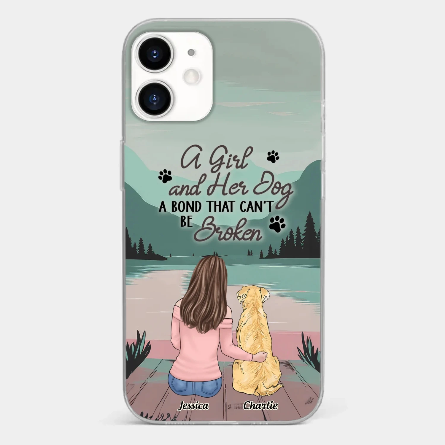 Tails Of Love - Dog Personalized Custom Clear Phone Case - Gift For Pet Owners, Pet Lovers 9 Tails Of Love - Dog Personalized Custom Clear Phone Case - Gift For Pet Owners, Pet Lovers - Image 9