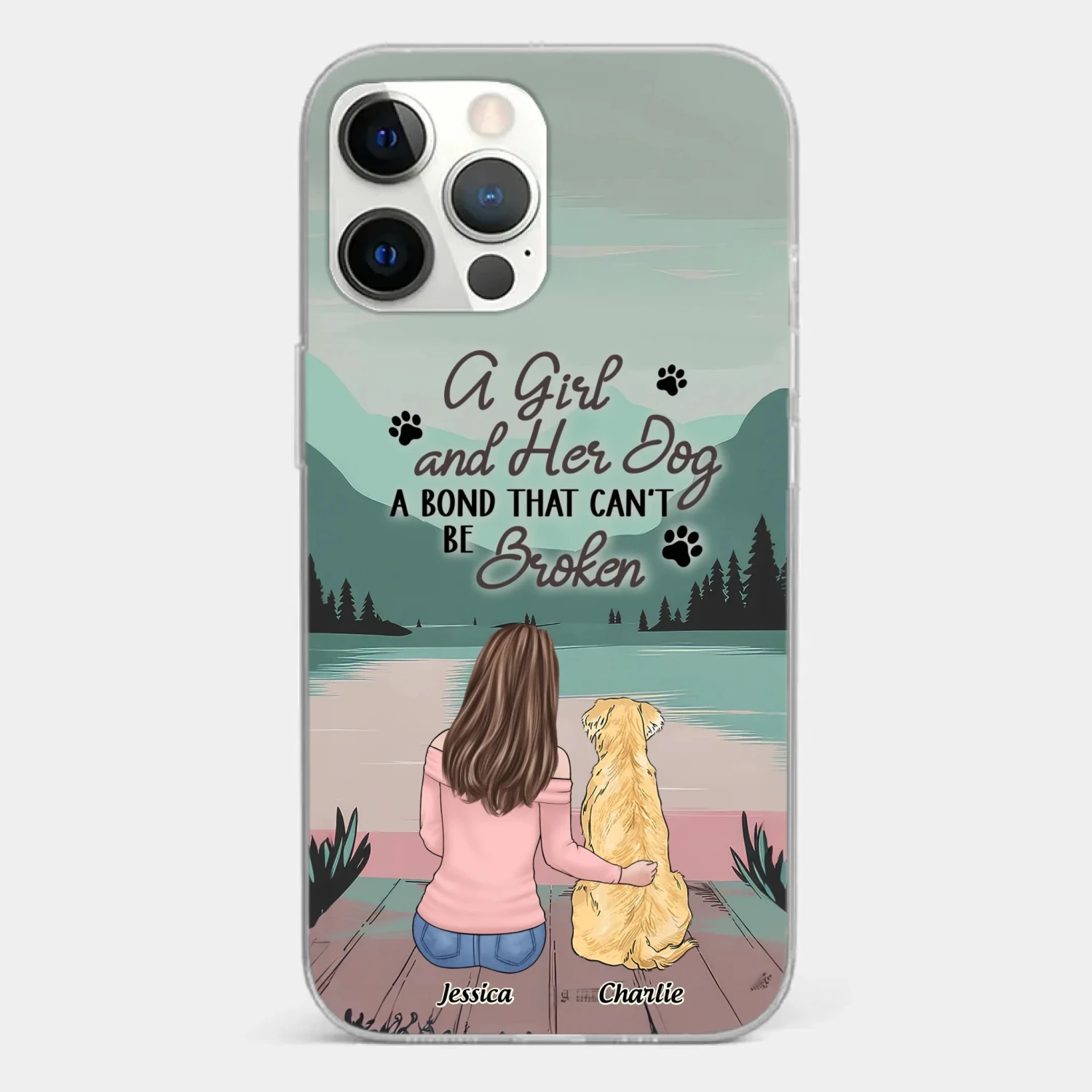 Tails Of Love - Dog Personalized Custom Clear Phone Case - Gift For Pet Owners, Pet Lovers 12 Tails Of Love - Dog Personalized Custom Clear Phone Case - Gift For Pet Owners, Pet Lovers - Image 12