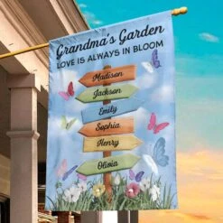 A Grandma’s Heart Is A Patchwork Of Love - Family Personalized Custom Flag - Mother's Day, Gift For Mom, Grandma 9 A Grandma’s Heart Is A Patchwork Of Love - Family Personalized Custom Flag - Mother's Day, Gift For Mom, Grandma -Pawfect House Store 67a32303a1f17