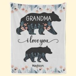 Grandkids Make Life Grand - Family Personalized Custom Blanket - Gift For Mom, Grandma 11 Grandkids Make Life Grand - Family Personalized Custom Blanket - Gift For Mom, Grandma -Pawfect House Store 67a3289825284