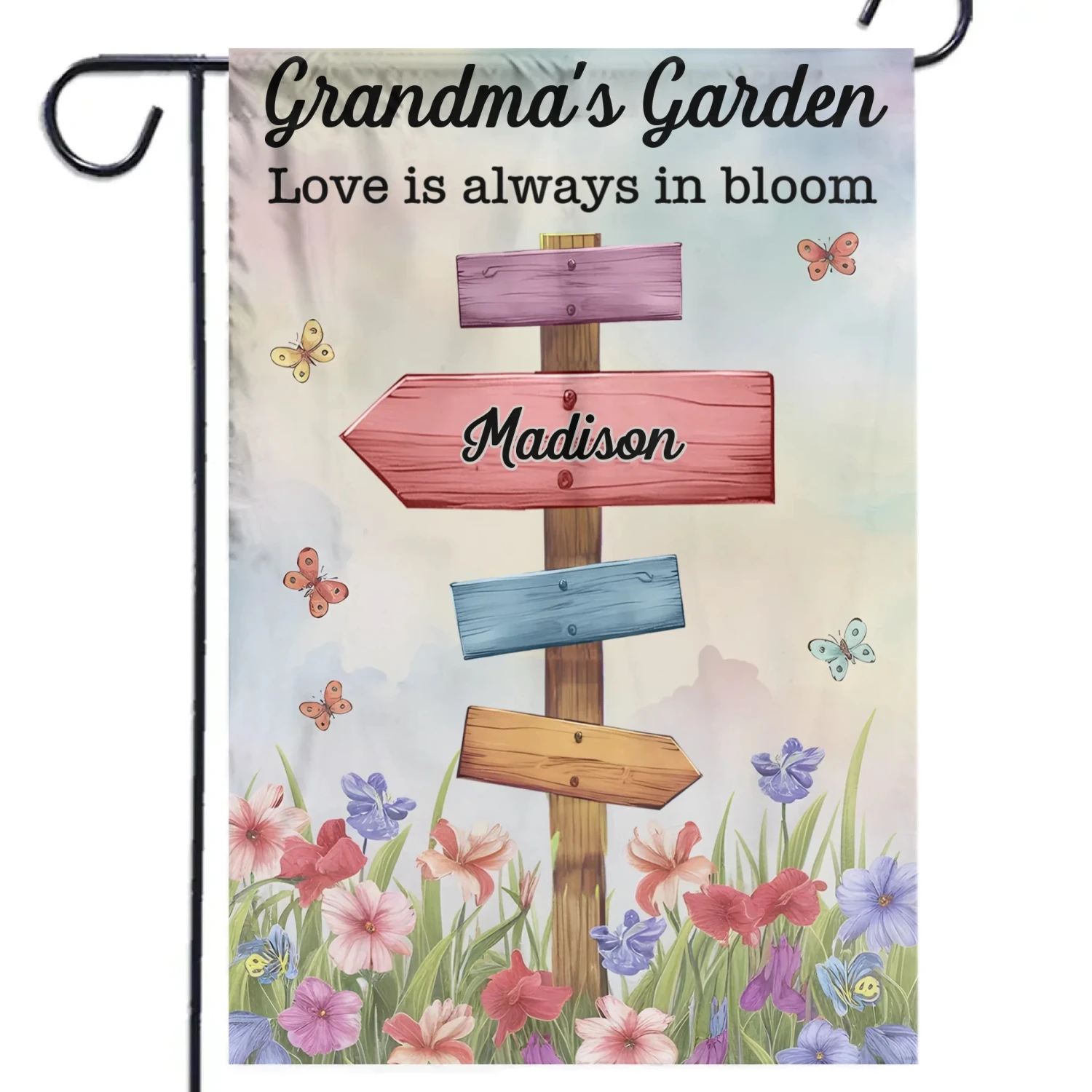 A Mother’s Love Is Endless - Family Personalized Custom Flag - Mother's Day, Gift For Mom, Grandma 2 A Mother’s Love Is Endless - Family Personalized Custom Flag - Mother's Day, Gift For Mom, Grandma - Image 2