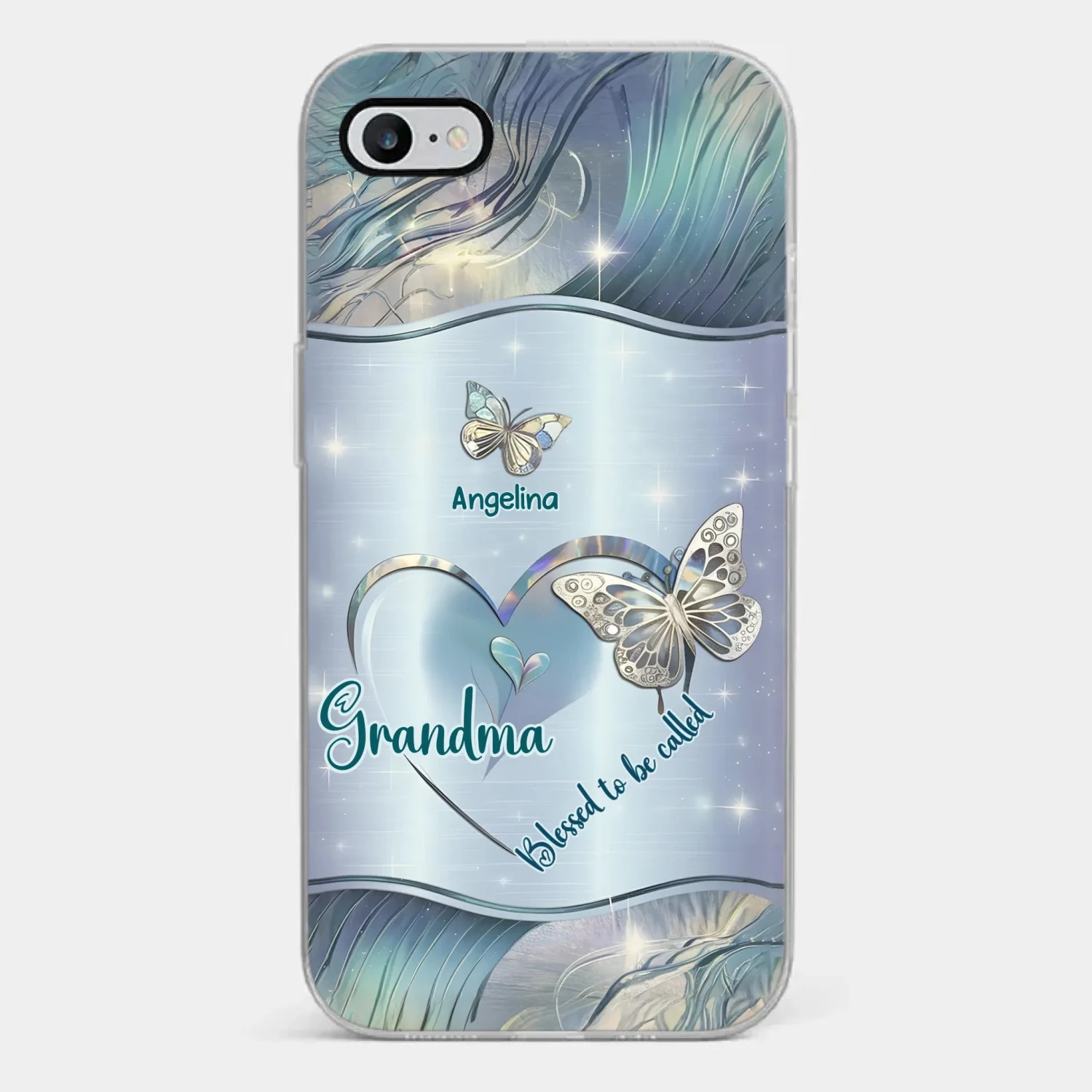 Home Is Where Your Grandma Is - Family Personalized Custom Clear Phone Case - Gift For Mom, Grandma 2 Home Is Where Your Grandma Is - Family Personalized Custom Clear Phone Case - Gift For Mom, Grandma - Image 2