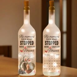 Custom Photo Though You’re Gone, Your Love Remains - Memorial Personalized Custom Bottle Lamp - Sympathy Gift For Family Members 7 Custom Photo Though You’re Gone, Your Love Remains - Memorial Personalized Custom Bottle Lamp - Sympathy Gift For Family Members -Pawfect House Store 67a57f080a0e3