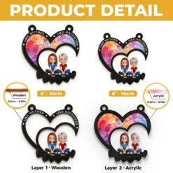 Like Mother Like Children - Family Personalized Window Hanging Suncatcher Ornament - Gift For Mom 9 Like Mother Like Children - Family Personalized Window Hanging Suncatcher Ornament - Gift For Mom -Pawfect House Store 67a57f957381d