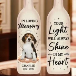 Custom Photo Your Wings Were Ready But My Heart Was Not - Memorial Personalized Custom Bottle Lamp - Sympathy Gift For Pet Owners, Pet Lovers 8 Custom Photo Your Wings Were Ready But My Heart Was Not - Memorial Personalized Custom Bottle Lamp - Sympathy Gift For Pet Owners, Pet Lovers -Pawfect House Store 67a5997969f18