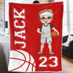 Heart On The Court - Personalized Custom Blanket - Gift For Sport Lovers, Sport Players 8 Heart On The Court - Personalized Custom Blanket - Gift For Sport Lovers, Sport Players -Pawfect House Store 67a5b631e2511