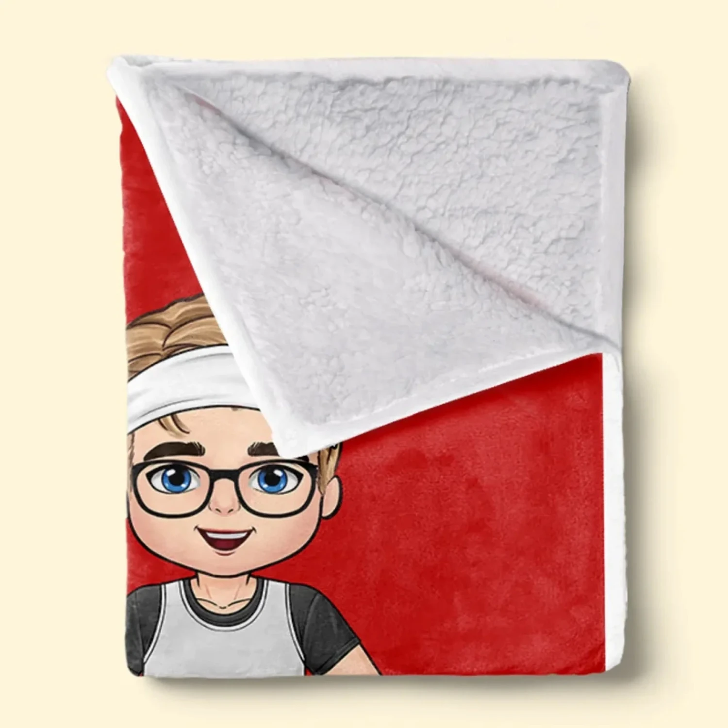 Heart On The Court - Personalized Custom Blanket - Gift For Sport Lovers, Sport Players 4 Heart On The Court - Personalized Custom Blanket - Gift For Sport Lovers, Sport Players - Image 4