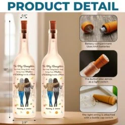 Watching You Be A Mom Is My Greatest Joy - Family Personalized Custom Bottle Lamp - Gift For Mom, Daughter 9 Watching You Be A Mom Is My Greatest Joy - Family Personalized Custom Bottle Lamp - Gift For Mom, Daughter -Pawfect House Store 67a5bcd4846c6