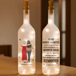 I’ll Always Remind You - Family Personalized Custom Bottle Lamp - Gift For Mom, Daughter -Pawfect House Store 67a5c83fd9f91