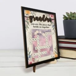 We Are Born Of Love, Love Is Our Grandma - Family Personalized Custom 2-Layered Wooden Plaque With Stand - Mother's Day, Gift For Mom, Grandma 9 We Are Born Of Love, Love Is Our Grandma - Family Personalized Custom 2-Layered Wooden Plaque With Stand - Mother's Day, Gift For Mom, Grandma -Pawfect House Store 67a5d98586d85