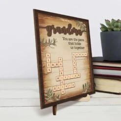 Love Makes You Family - Family Personalized Custom 2-Layered Wooden Plaque With Stand - Mother's Day, Gift For Mom, Grandma 9 Love Makes You Family - Family Personalized Custom 2-Layered Wooden Plaque With Stand - Mother's Day, Gift For Mom, Grandma -Pawfect House Store 67a5d9f4a5641